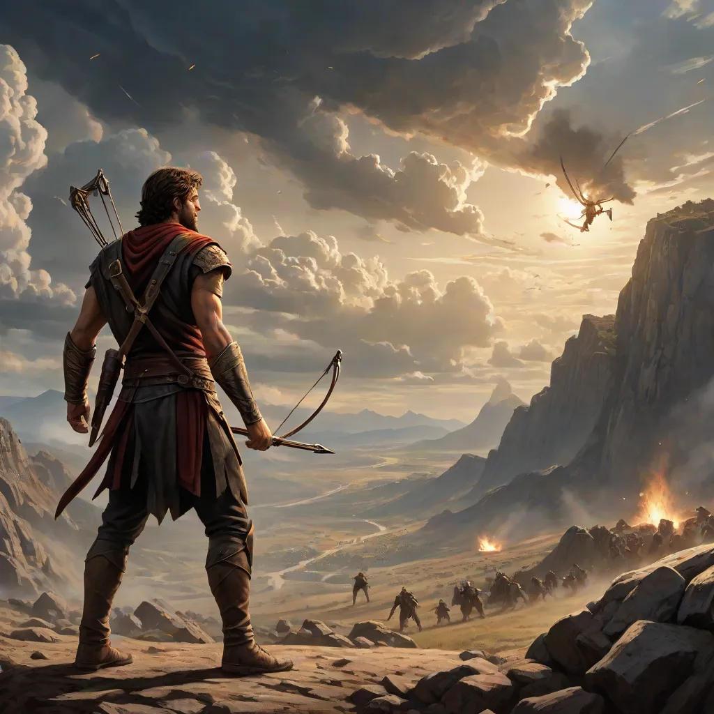 David and Goliath