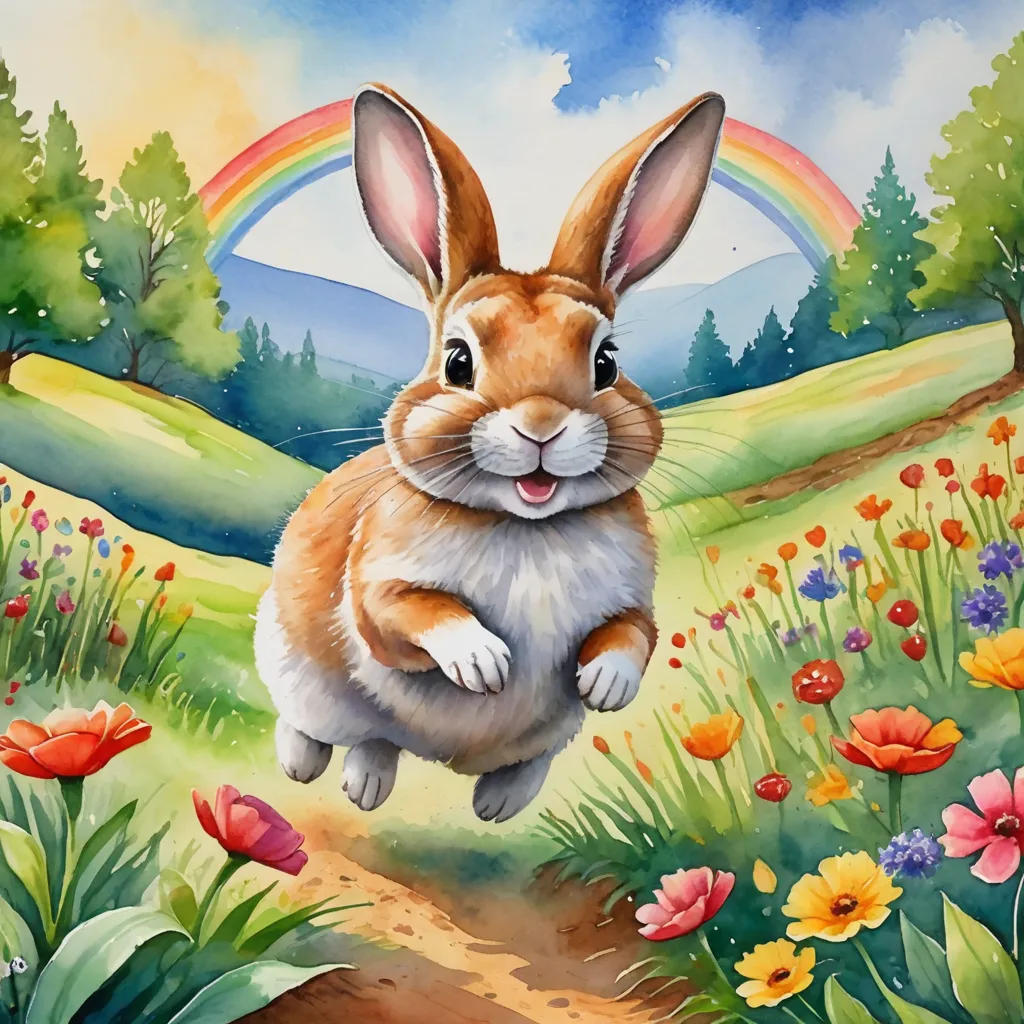Bouncing with Bunny