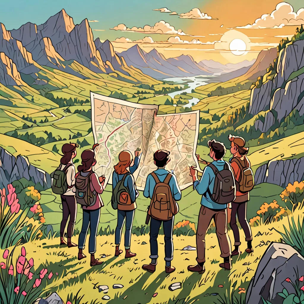 The Treasure of the Colorful Valley