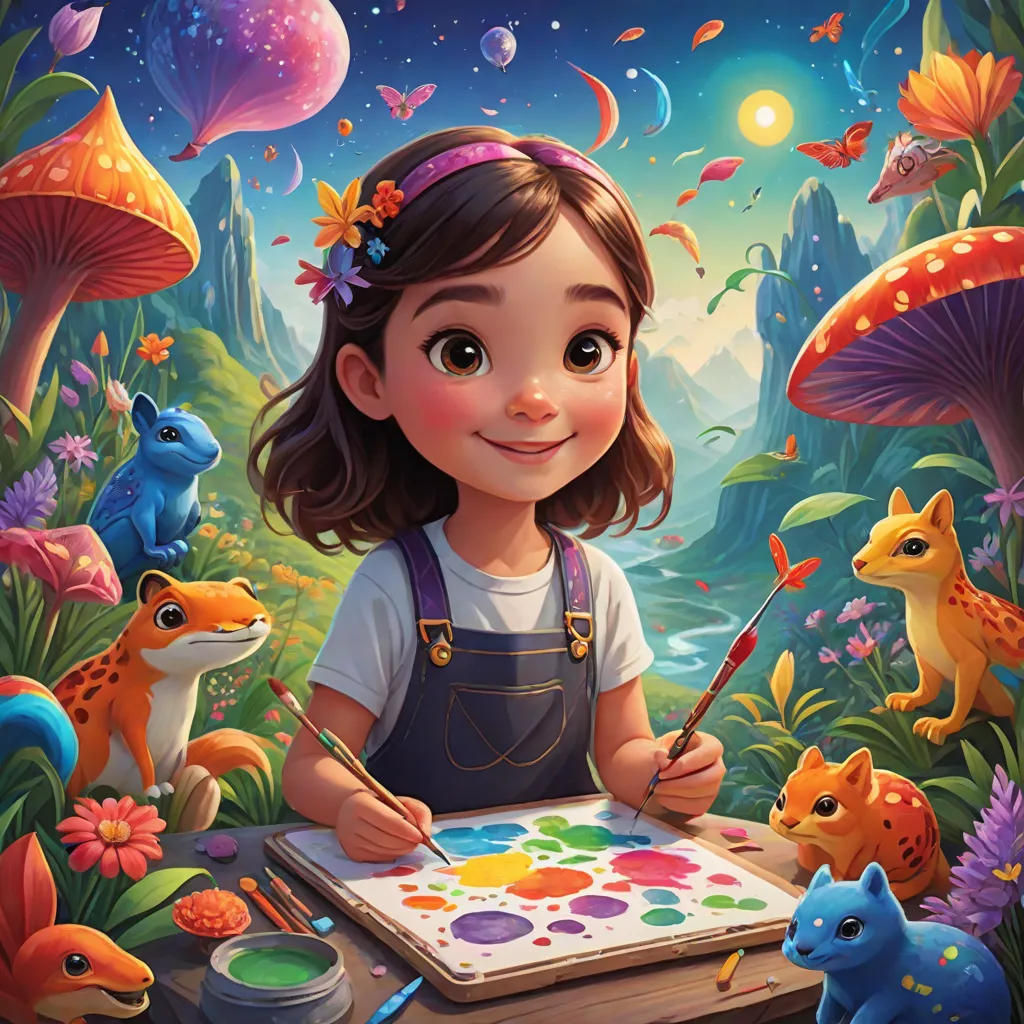 The Magical Paintbrush Adventure