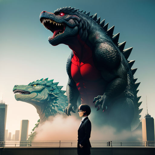 Godzilla's Foot Fetish