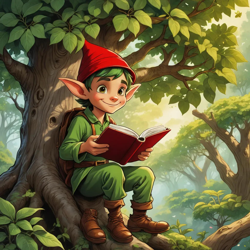 The Enchanted Elf and the Friendly Goblin