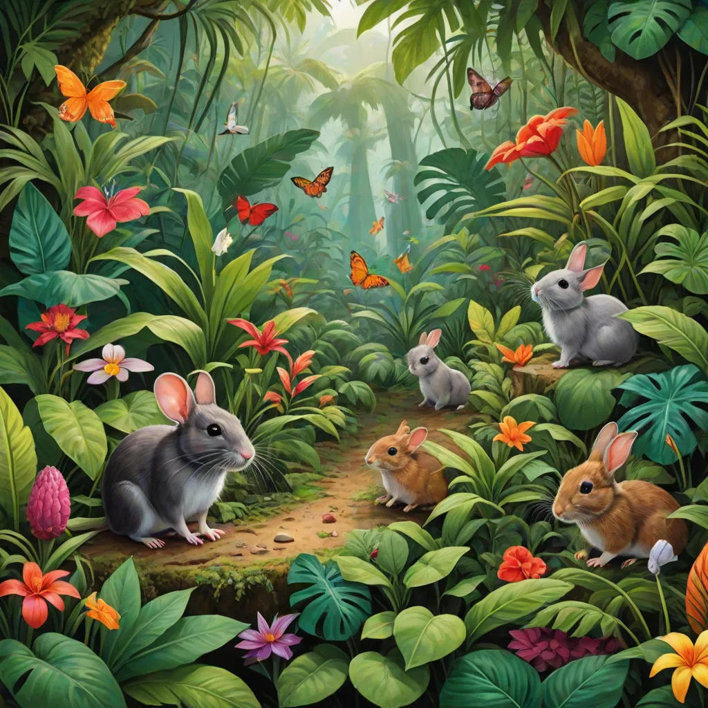 The Jungle Adventures of Rat and Rabbit