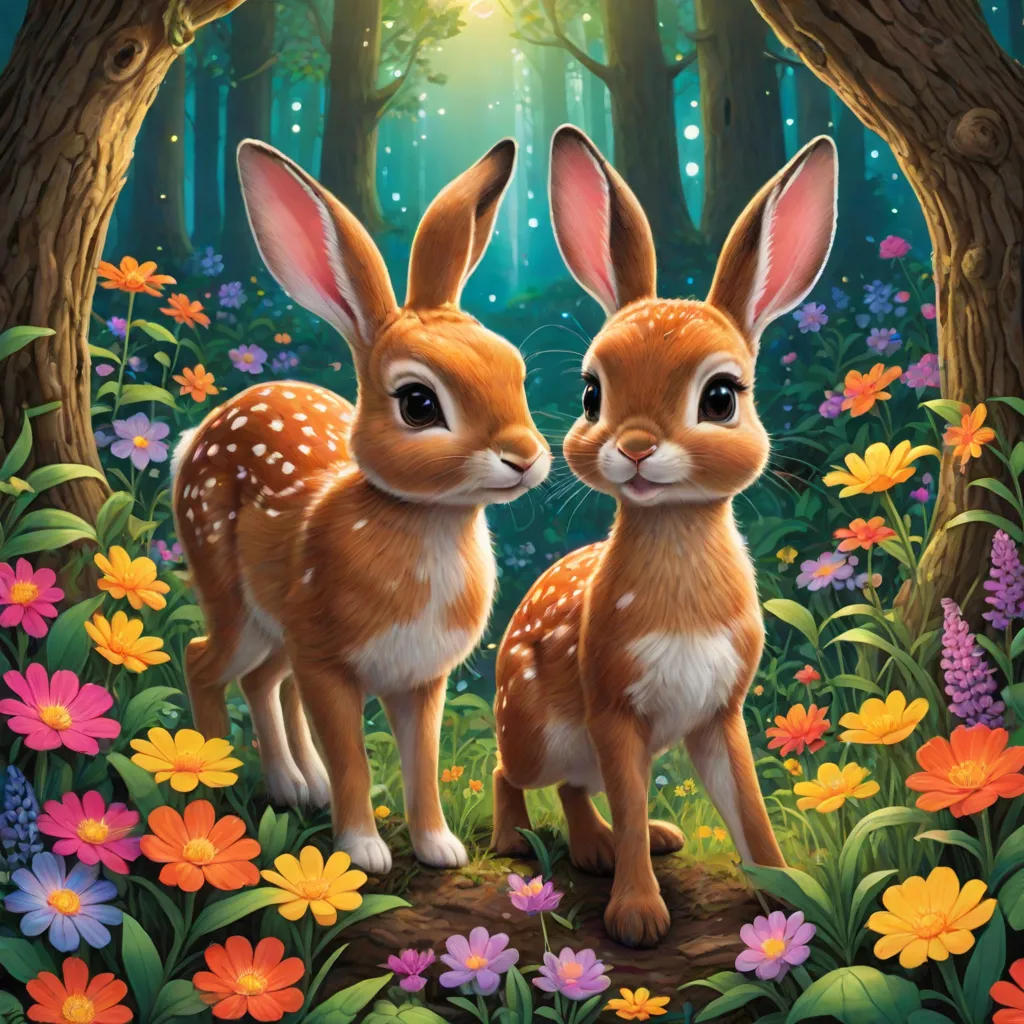 The Enchanted Journey of Binky and Fawn