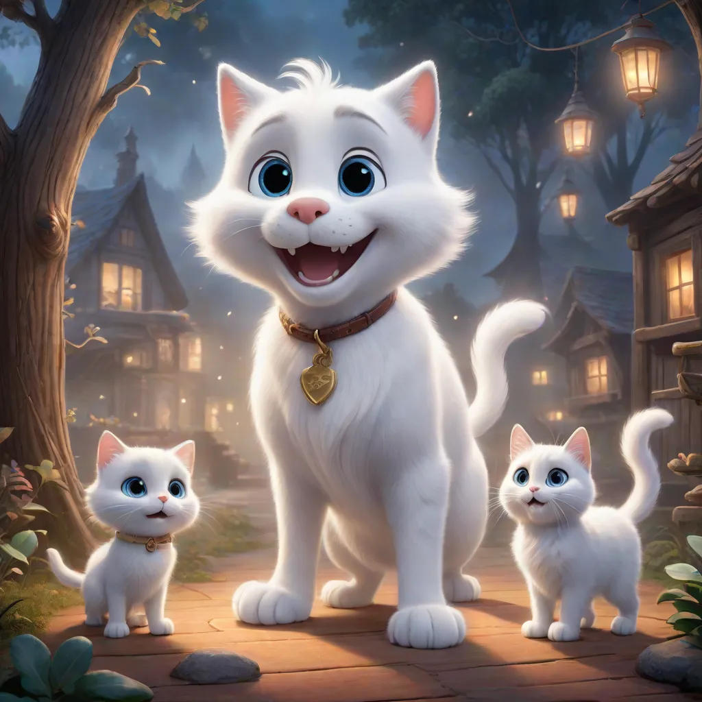 The Friendly Ghost and the Cutest Pals