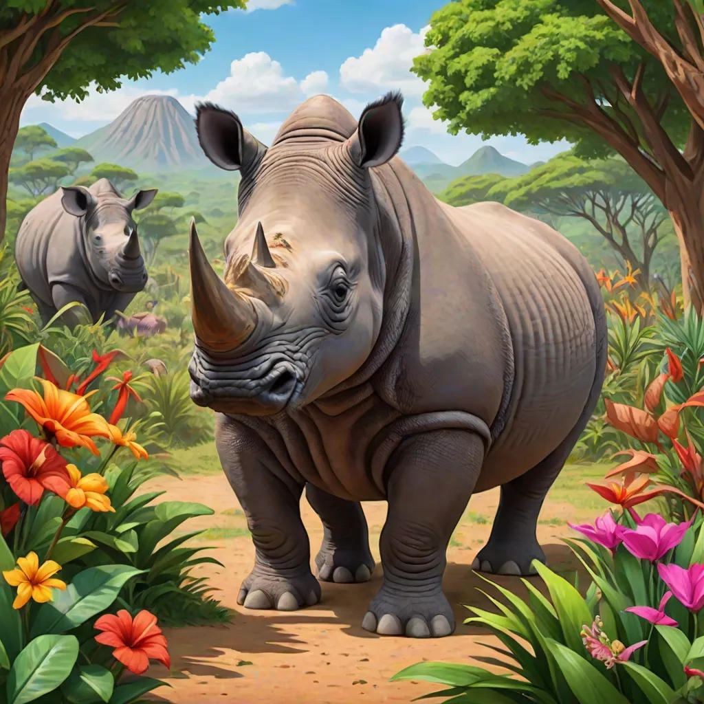 Ray the Rhino's Safari Adventures