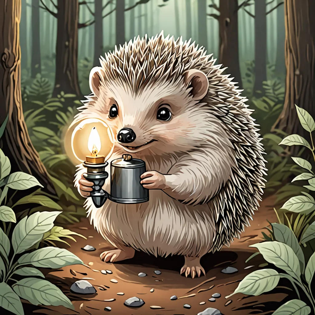 Kuki the Sweet Hedgehog