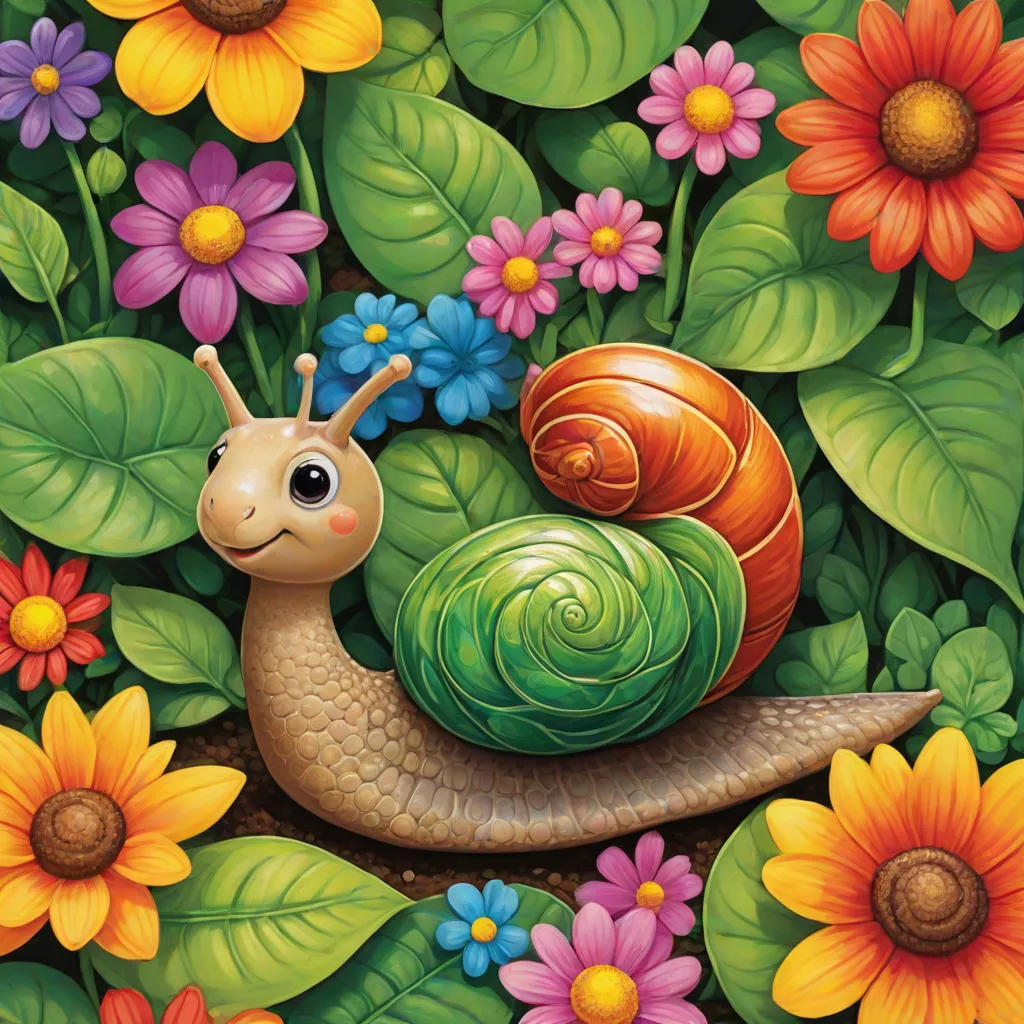 The Great Yard Adventure of Sammy the Snail