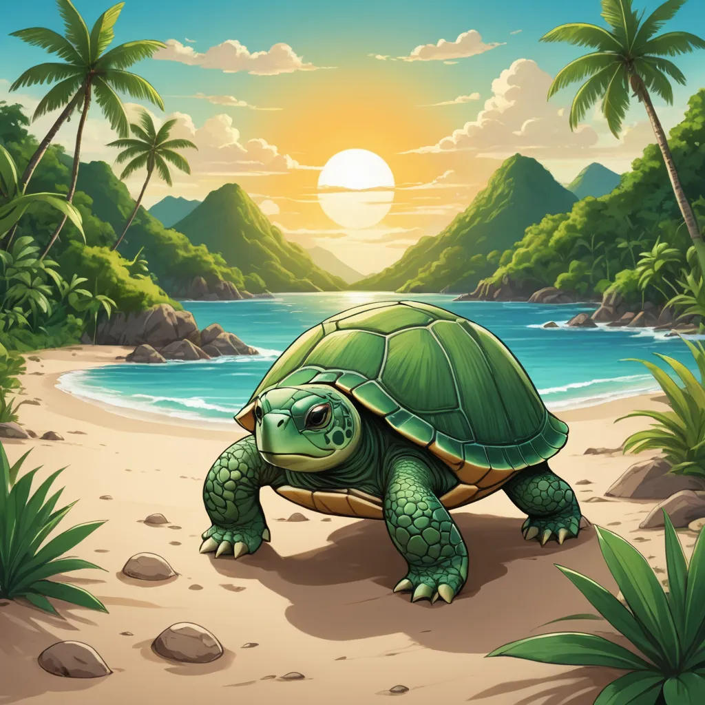 The Brave Little Turtle