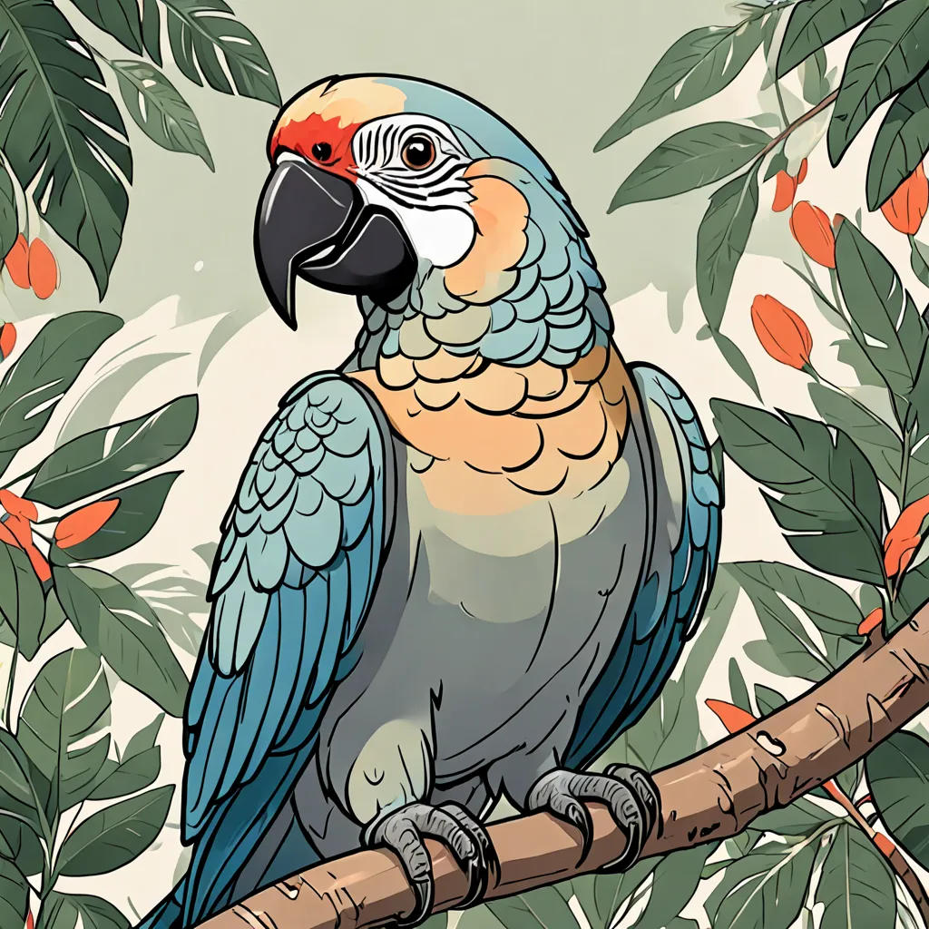 The Talkative Parrot