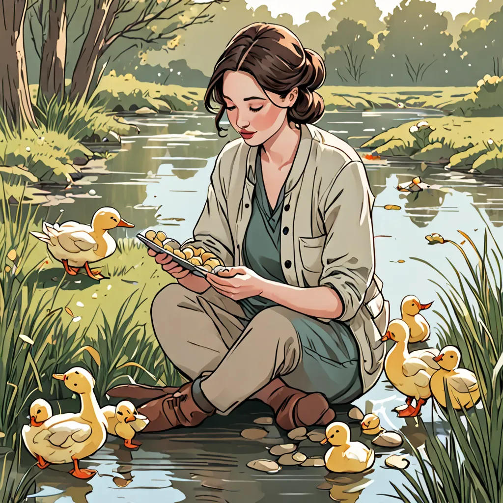 Maddie's Duckling Adventure
