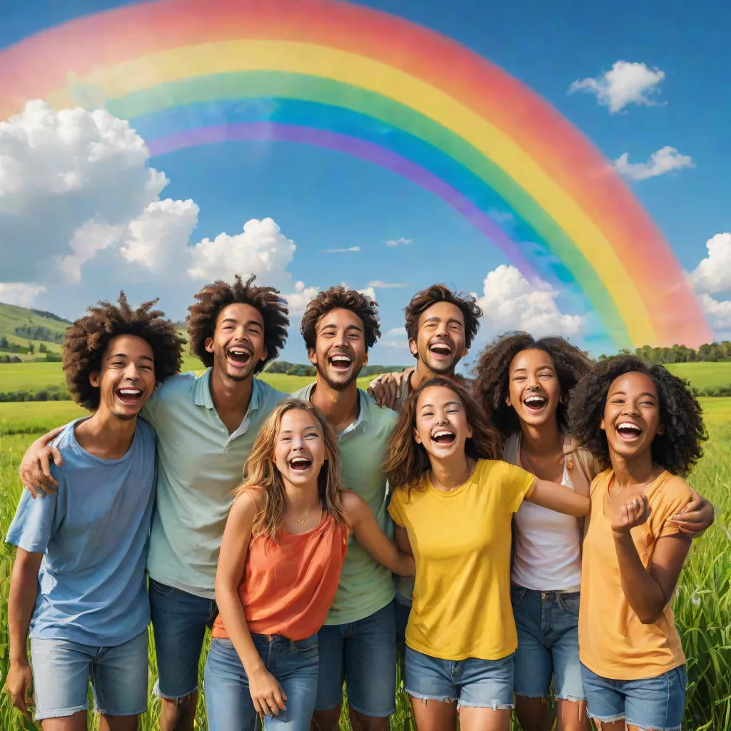 The Magical Journey of Rainbow