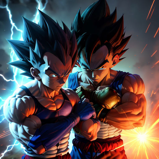 Vegeta and Goku: Two warriors with very different histories