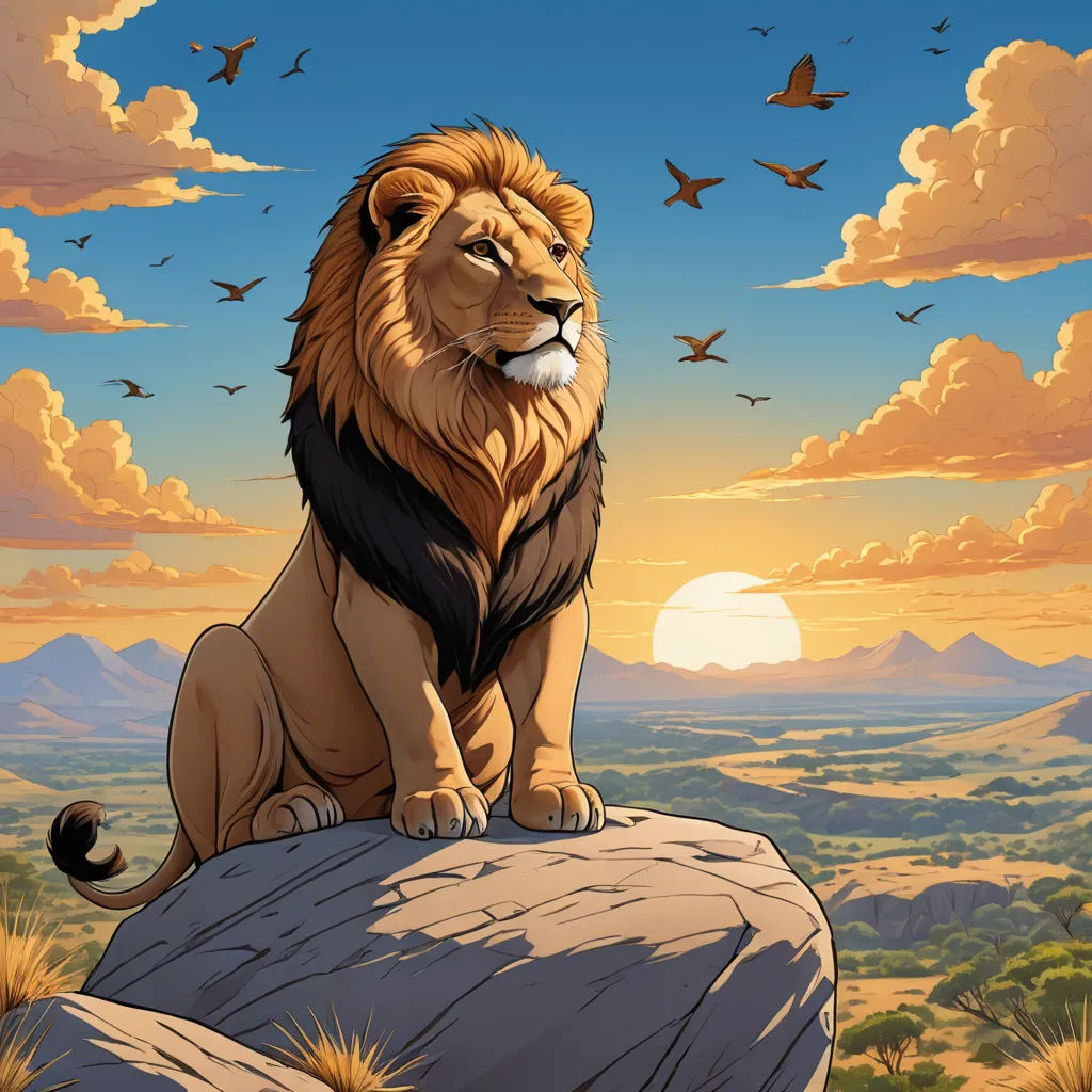 Leo, the Lion Who Wanted to Fly