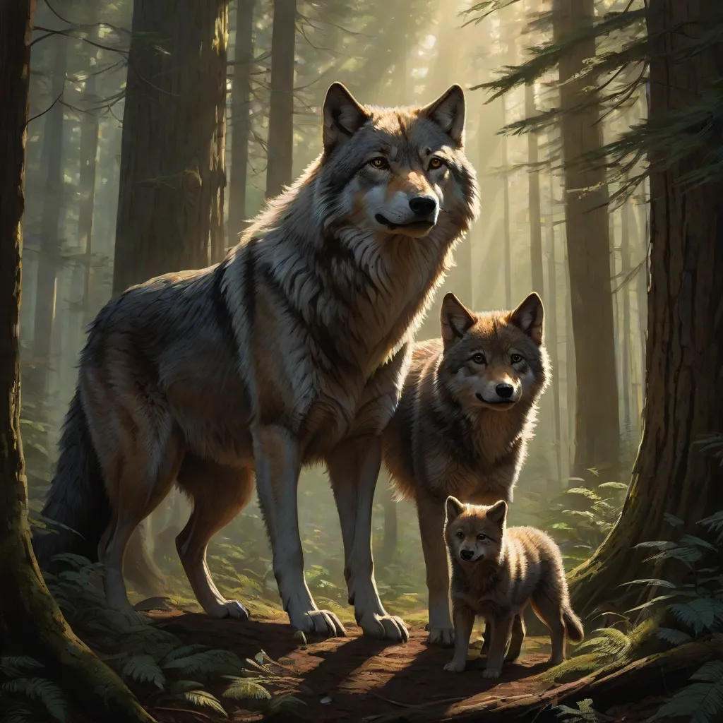 The Mother & the Wolf