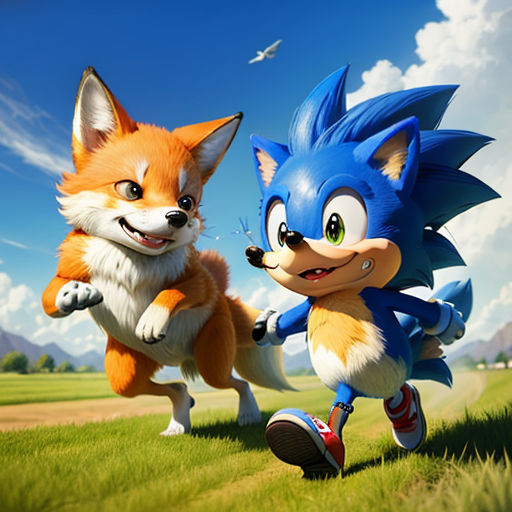 Sonic the hedgehog: Blue trouble – The adventures of Jesse and Sonic