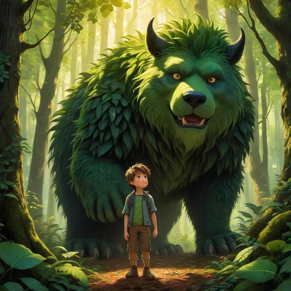 Finn’s Friendly Monster