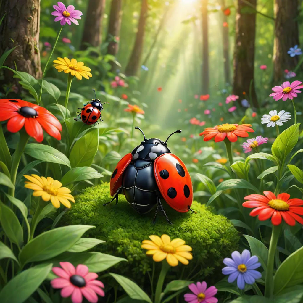 The Lost Ladybug and the Baby Beetle