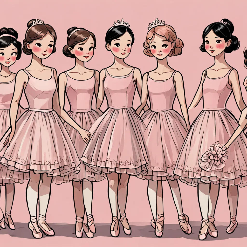 Nicholas and the Pink Ballerina Dress