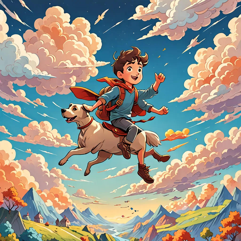 The Boy and the Flying Dog Adventures