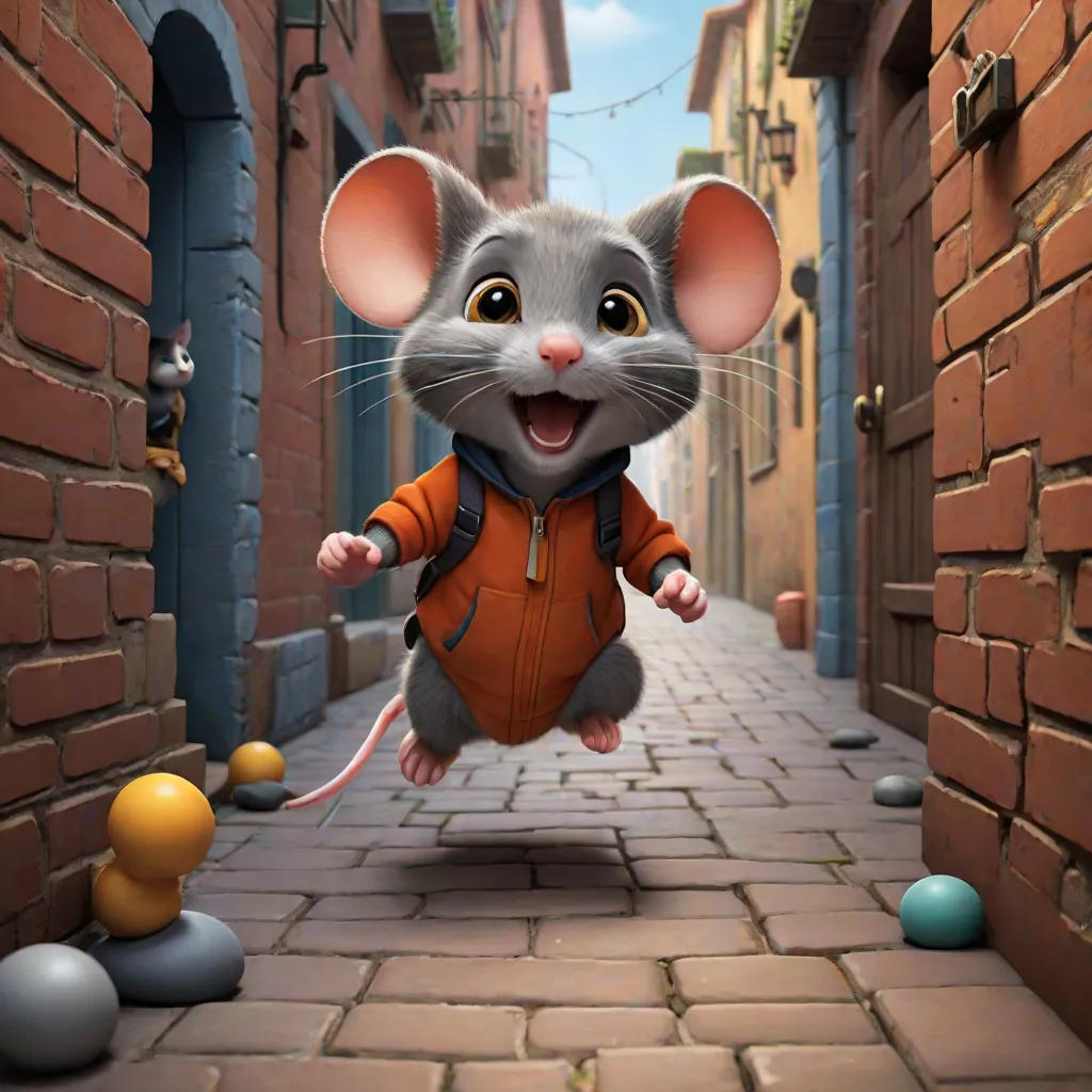 The Clever Mouse and the Lazy Cat