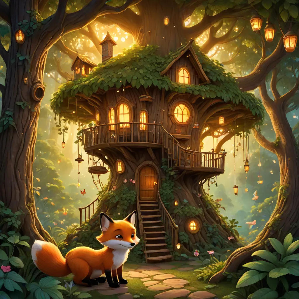 The Adventure of Tommy and the Magic Treehouse