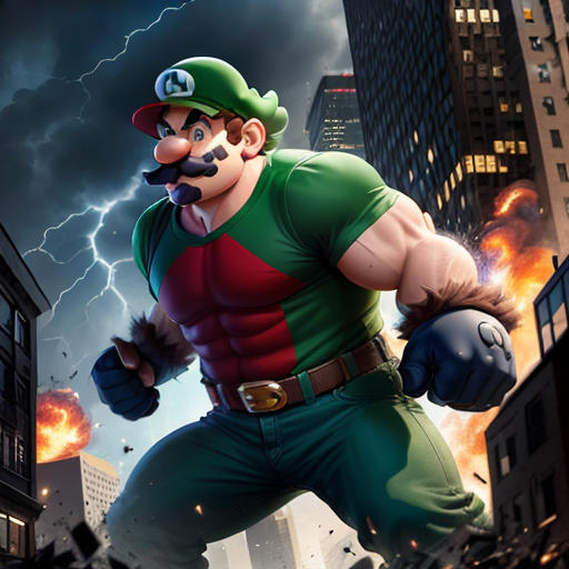 Mario's Towering Fury