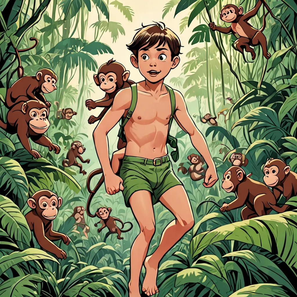 Kidnapped by the Jungle Monkeys