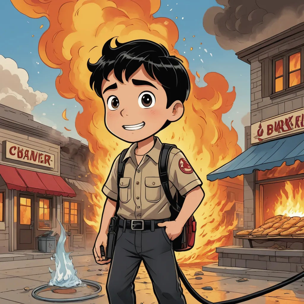 The Brave Little Firefighter