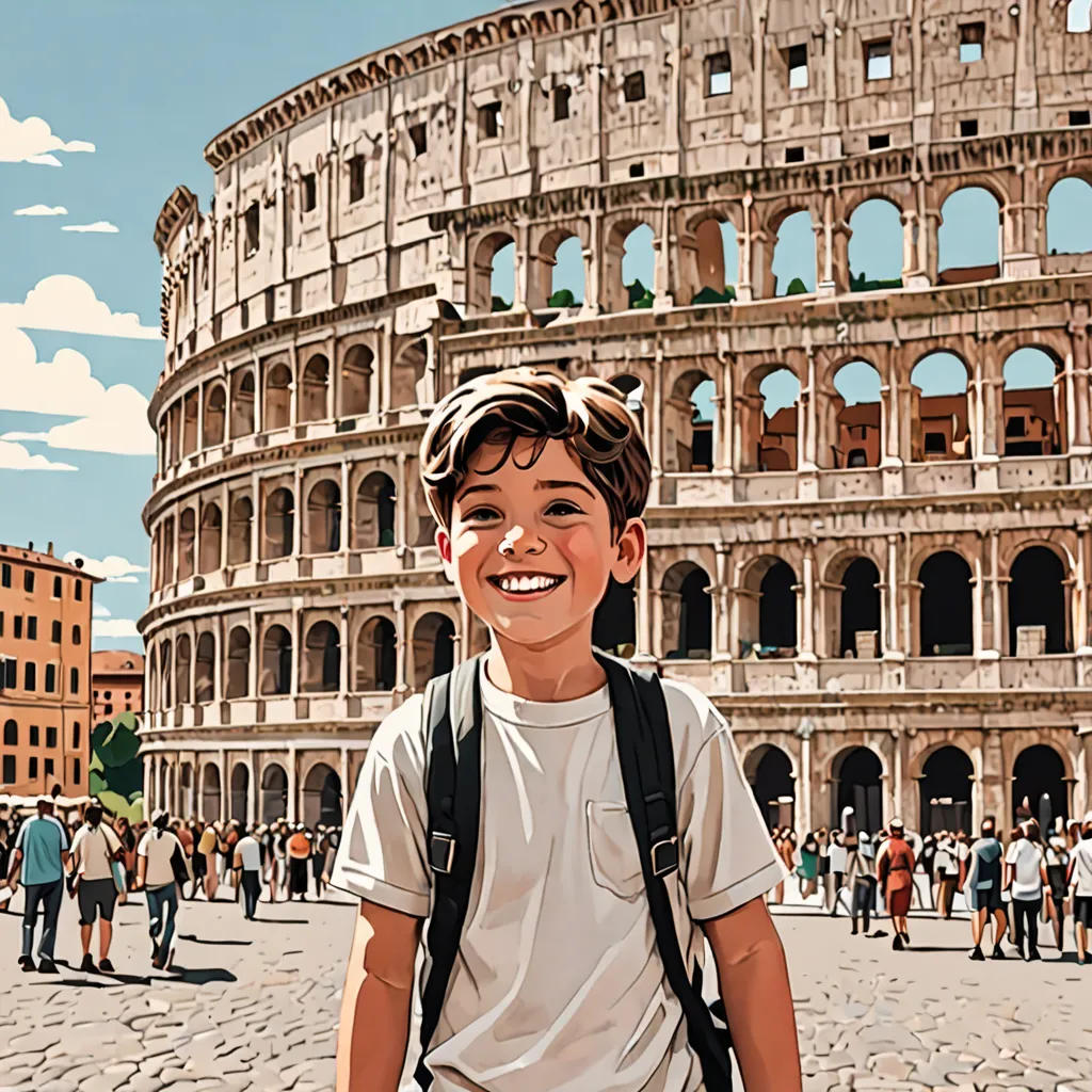 Milo's Adventures in Rome