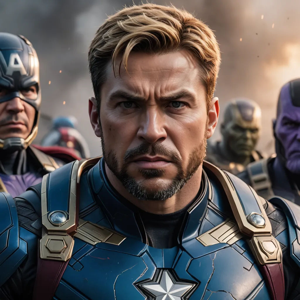a group of avengers characters standing next to each other in front of a sky background with smoke and smoke, antipodeans, a poster, Avgust Černigoj, imax 70 mm footage