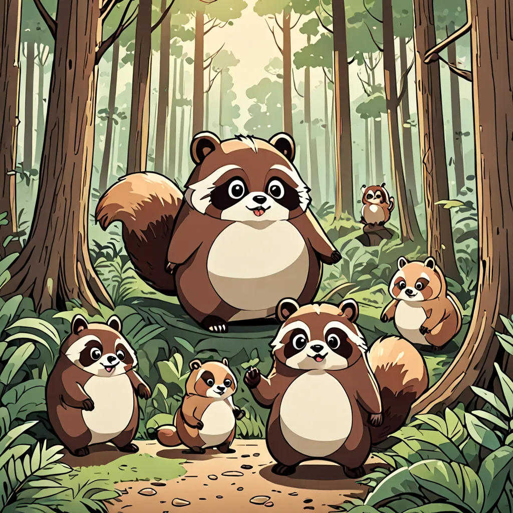 The Mischievous Tanuki