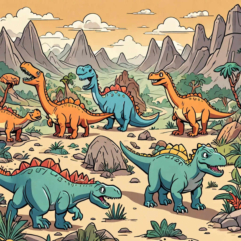 The Dino Friends' Treasure Hunt