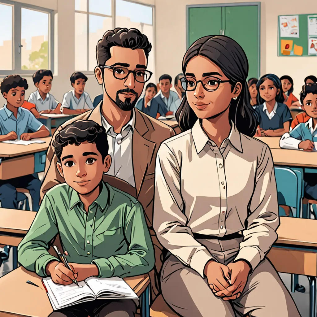 First Day At Al-Ittihad School
