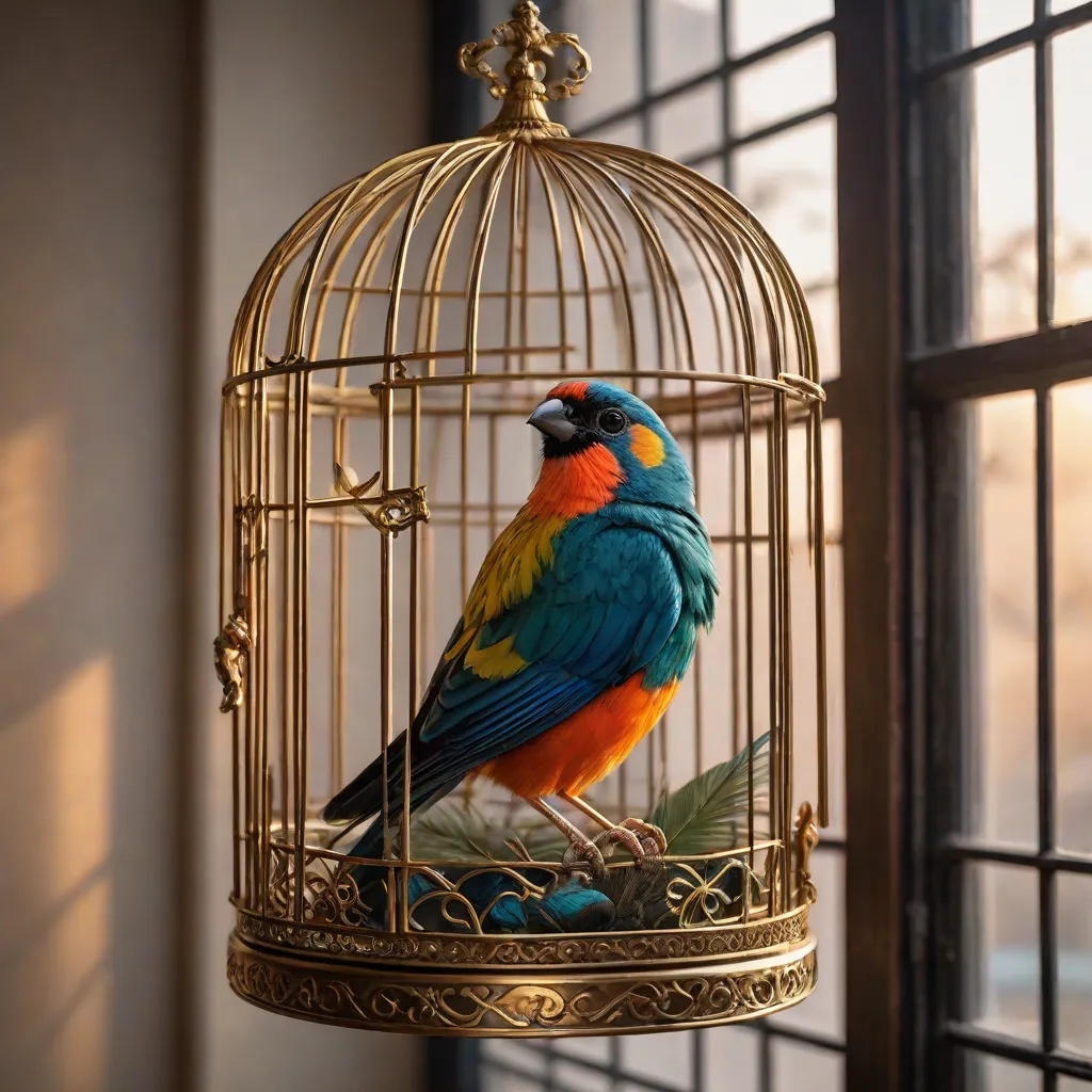 The Lonely Bird's Flight to Freedom
