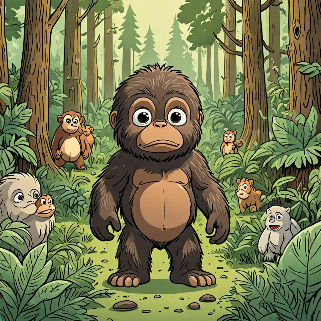 The Lost Little Bigfoot