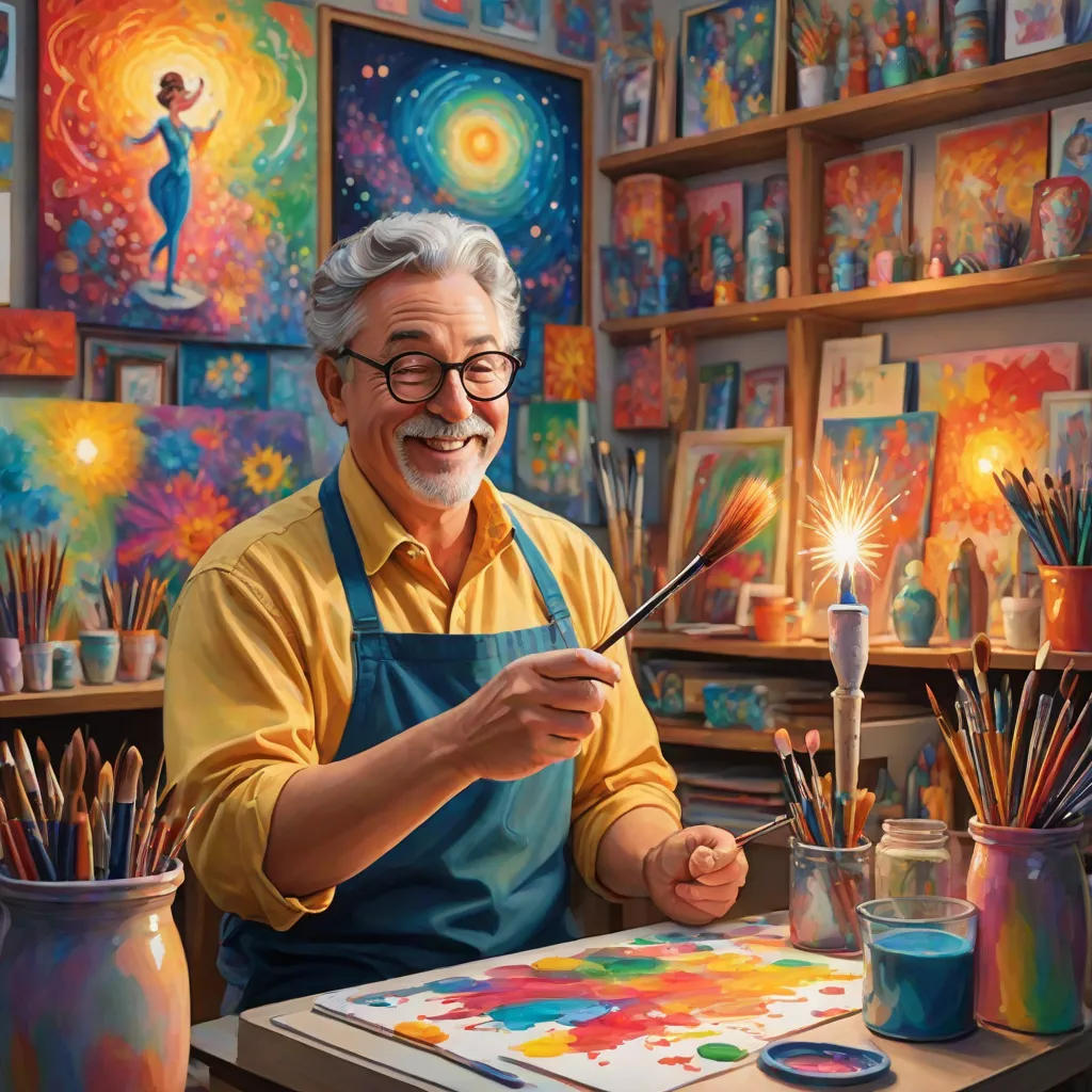 Marcel and the Magic Paintbrush
