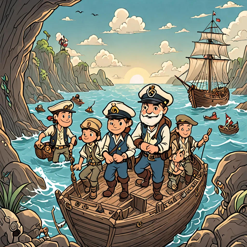 The Quest for the Lost Treasure: A Pirate's Adventure