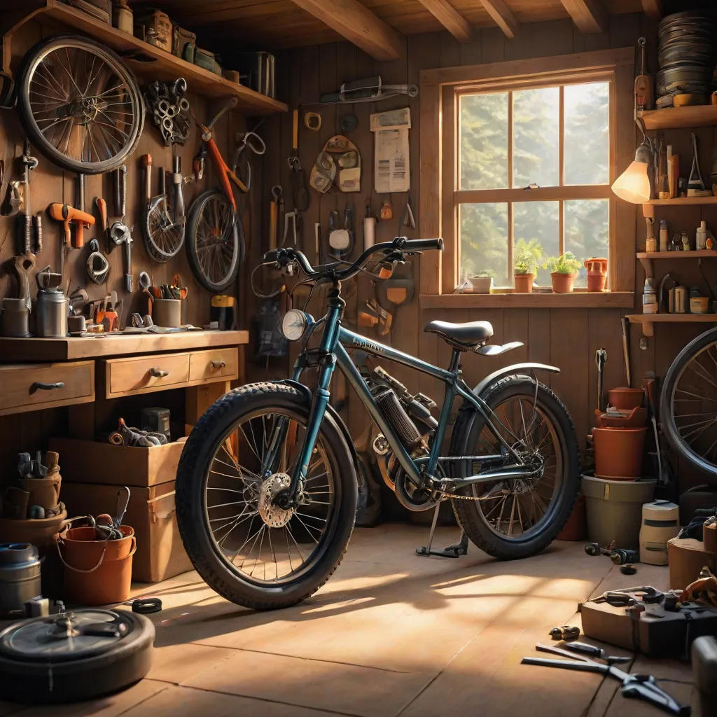 The Little Bike Without Wheels