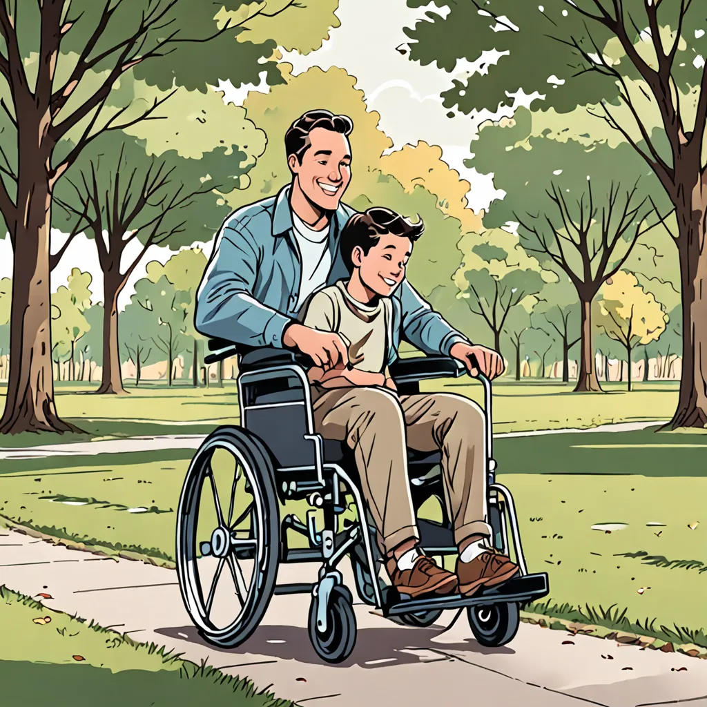 Joshua and Super Dad: A Wheelie Special Adventure