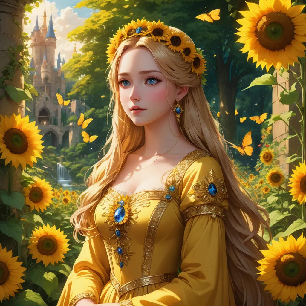 The Enchanted Sunflower
