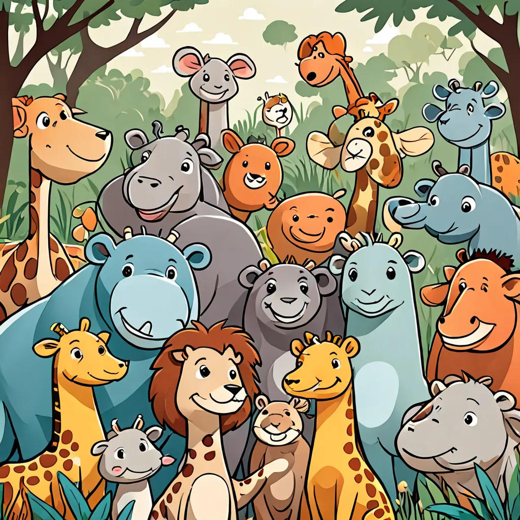 Silly Shapes at the Zoo