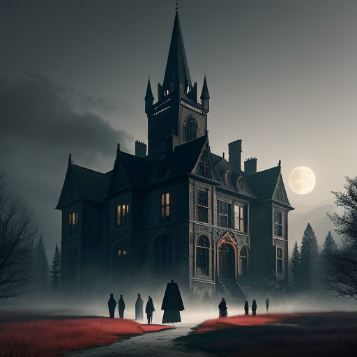 Lexica - A mansion that cast a long, foreboding shadow upon the land –  Ravenswood Manor. A sprawling edifice with turrets and ivy-covered walls,  it h