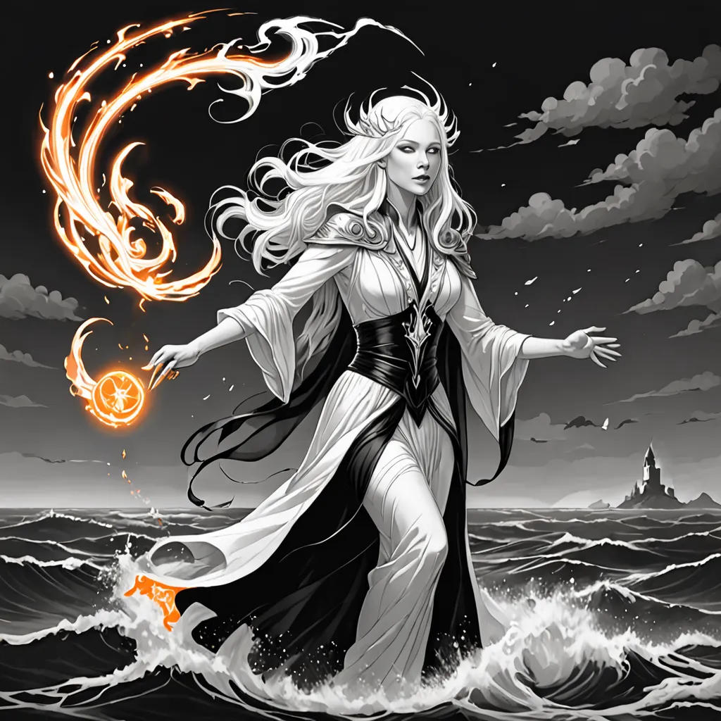 The Neon Sorceress