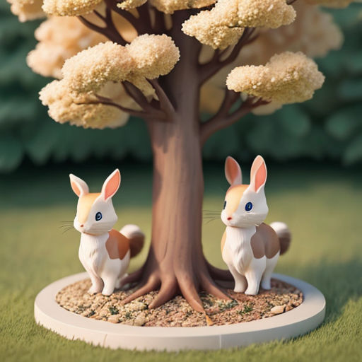 Bunny Figurines  Remembering Bunnies