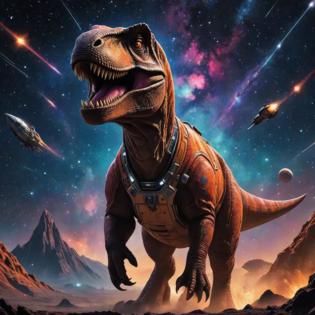 Dinos in Space