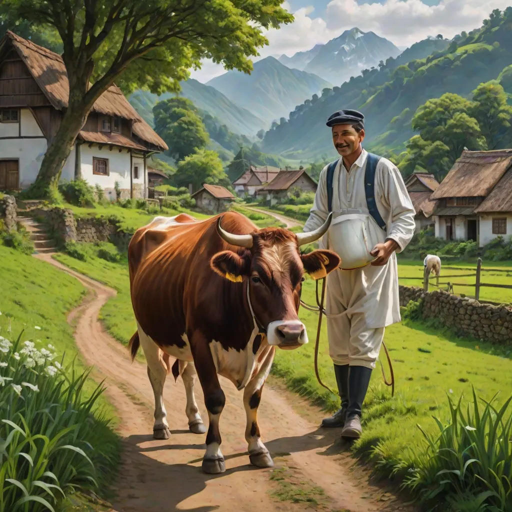 The Milkman and His Loyal Companion