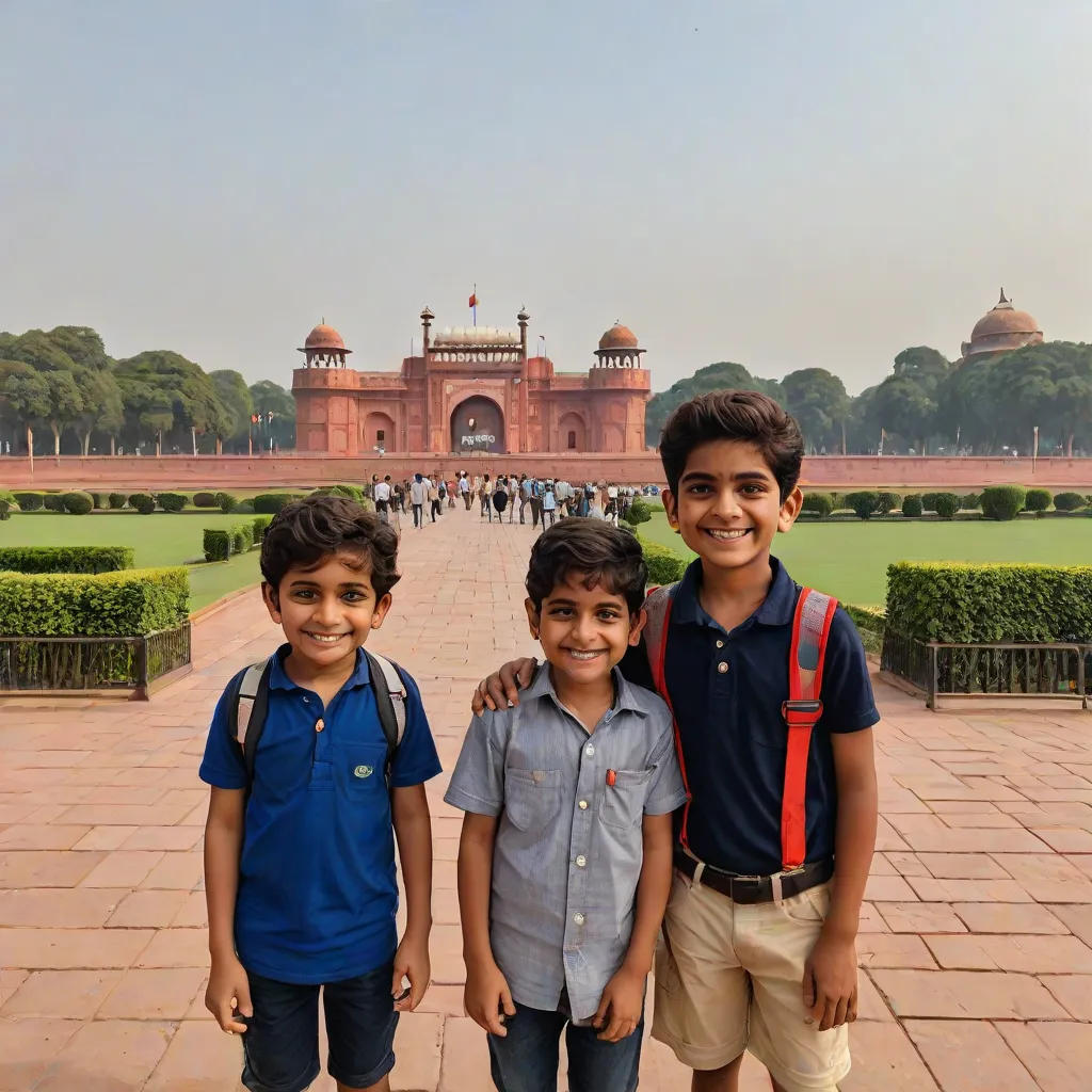 Adventures in Delhi: A Kid's Educational Tour Guide