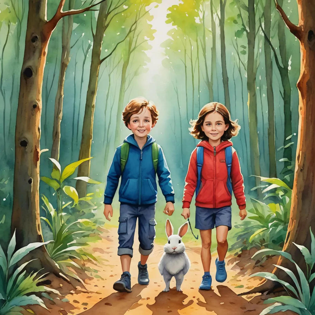The Reef Family in the Woods