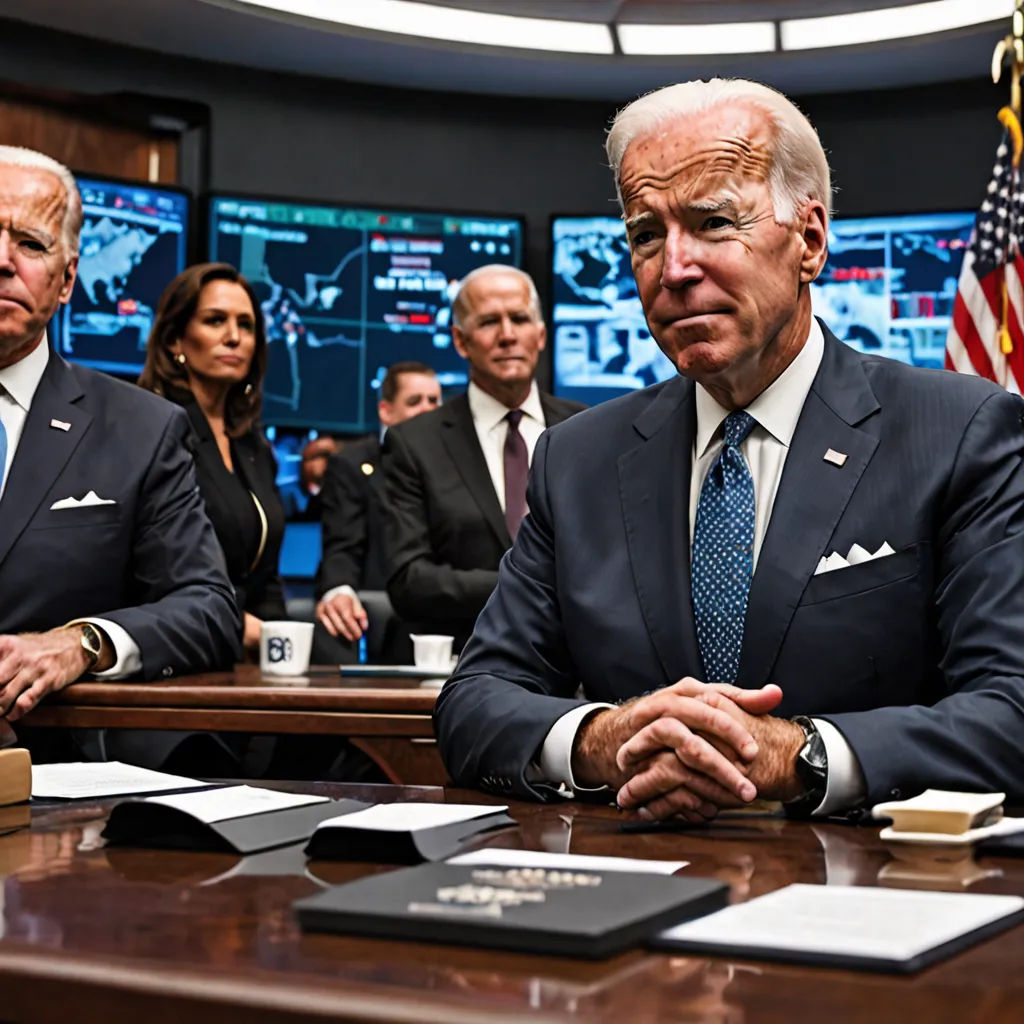 a group of people sitting around a table in a room with a television screen behind them and a man in a suit and tie, neoism, a stock photo, Beeple, vfx